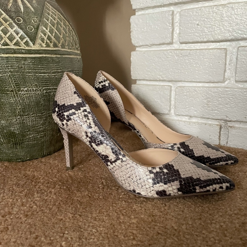 Nine West Snakeskin Heel